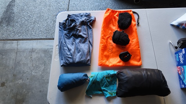 Clothing layout